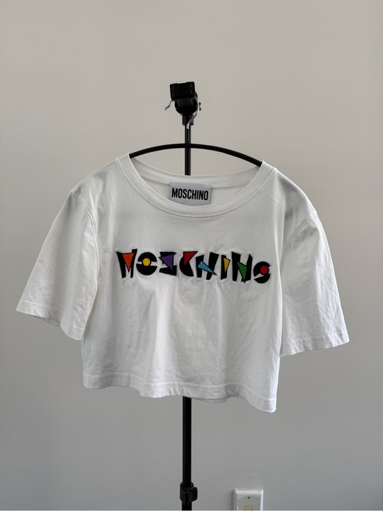 Moschino Tops - MOSCHINO Logo T-shirt